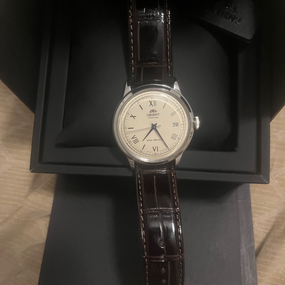 Orient Bambino. Never worn.